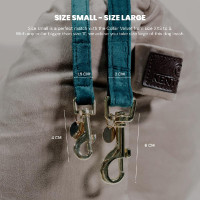 Guinzaglio per cane Velvet 120 cm Kentucky Rosa antico