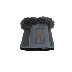 Campanelle in cuoio Kentucky per cavalli Grigio