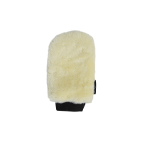 Guanto da striglia in montone Kentucky Naturale Marrone