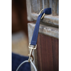 Laccio di fissaggio in nylon con moschettone e anello Kentucky Laccio di fissaggio in nylon con moschettone e anello Kentucky