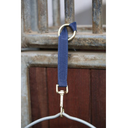 Laccio di fissaggio in nylon con moschettone e anello Kentucky Laccio di fissaggio in nylon con moschettone e anello Kentucky