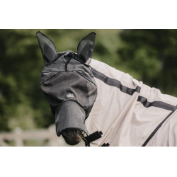Maschera anti-mosche Classic con orecchie e coprinasso Kentucky Maschera anti-mosche Classic con orecchie e coprinasso Kentucky