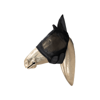 Maschera anti-mosche Classic con orecchie Kentucky Nero