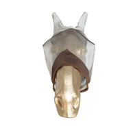 Maschera anti-mosche Classic con orecchie Kentucky Argento