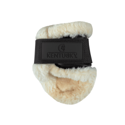 Paratendini posteriori per giovani cavalli in montone vegano Kentucky Nero Paratendini posteriori per giovani cavalli in montone vegano Kentucky Nero