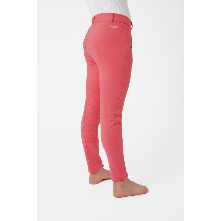 Pantaloni Horze Active da bambino con fondo in silicone Pantaloni Horze Active da bambino con fondo in silicone
