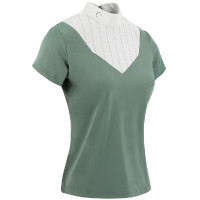 Polo Equithème Funza Maniche corte Verde salvia