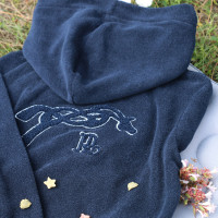 Felpa Eden di Pénélope Capu Towel Blu navy Felpa Eden di Pénélope Capu Towel Blu navy