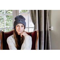 Cuffia Glitter Kentucky Grigio