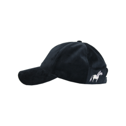 Berretto da Baseball in Velluto Sammy Kentucky Nero Berretto da Baseball in Velluto Sammy Kentucky Nero