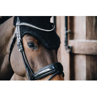 Cuffia Wellington Glitter Band Kentucky Nero