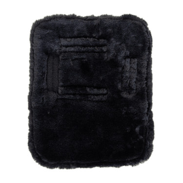 Estensione per petto imbottita in montone vegano Kentucky Nero