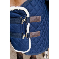 Estensione per petto imbottita in montone vegano Kentucky Marina Blu marino Estensione per petto imbottita in montone vegano Kentucky Marina Blu marino