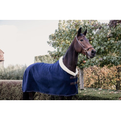 Camiccia Asciugante Show Fleece Heavy Kentucky Marina Blu marino