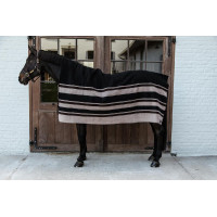Coperta Asciugante Quadrata Heavy Stripes Kentucky Marrone