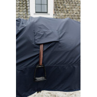 Impermeabile per cavalli Hurricane con fori per staffe Kentucky Marina Blu marino