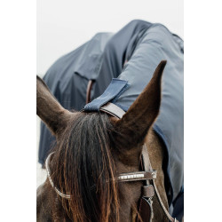 Impermeabile per cavalli Hurricane con fori per staffe Kentucky Marina Blu marino