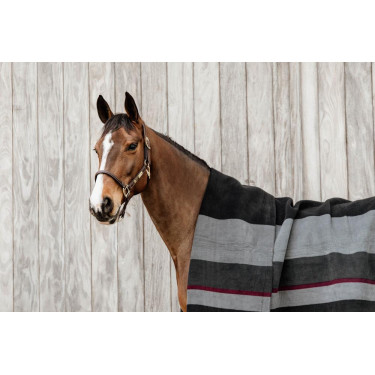 Coperta Asciugante Quadrata Heavy Stripes Kentucky Nero Coperta Asciugante Quadrata Heavy Stripes Kentucky Nero