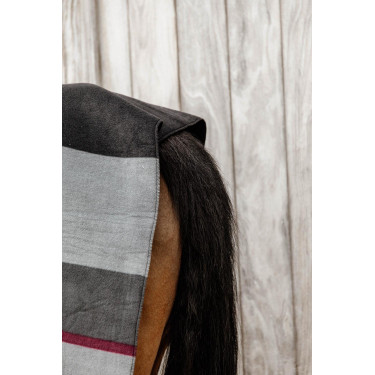 Coperta Asciugante Quadrata Heavy Stripes Kentucky Nero Coperta Asciugante Quadrata Heavy Stripes Kentucky Nero