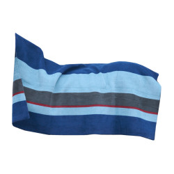 Coperta Asciugante Quadrata Heavy Stripes Kentucky Marina Blu marino