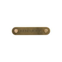 Targhetta per cavezza oro Kentucky Oro