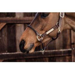 Licol Rope in cuoio Kentucky Marrone