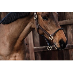 Licol Rope in cuoio Kentucky Marrone