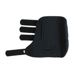 Guscio esterno per parastinchi da riposo Magnetico Recuptex Kentucky Nero