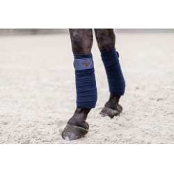 Fasce da polo Polar Fleece Glitter Kentucky Marina Blu marino