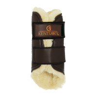 Stinchiere chiuse in cuoio anteriori Kentucky Marrone