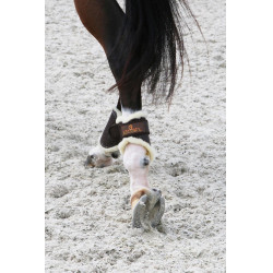 Stinchiere chiuse in cuoio posteriori corte Kentucky Marrone