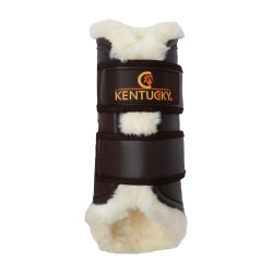 Stinchiere chiuse in cuoio posteriori Kentucky Marrone