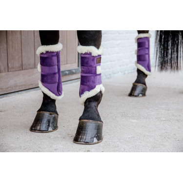 Stinchiere chiuse Velvet Contrast Kentucky Malva reale Viola