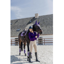 Stinchiere chiuse Velvet Contrast Kentucky Malva reale Viola