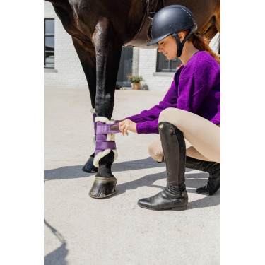 Stinchiere chiuse Velvet Contrast Kentucky Malva reale Viola