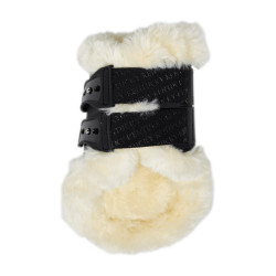 Paranocche elastico con montone vegano Kentucky Nero