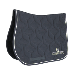 Tapis de selle Color Edition Leather jumping Kentucky Gris