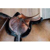 Sottosella Hunter in montone vegano jumping Kentucky Nero Sottosella Hunter in montone vegano jumping Kentucky Nero