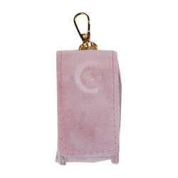 Borsetta per deiezioni Carré Velvet Kentucky Rosa antico