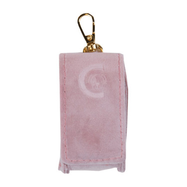 Borsetta per deiezioni Carré Velvet Kentucky Rosa antico