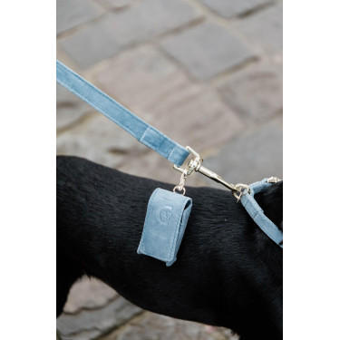 Borsetta per deiezioni Carré Velvet Kentucky Azzurro chiaro Blu