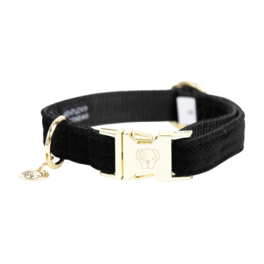 Collare per cane Corduroy Kentucky Nero