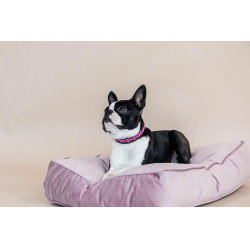 Collare per cane con perle fatte a mano Kentucky Rosa Collare per cane con perle fatte a mano Kentucky Rosa