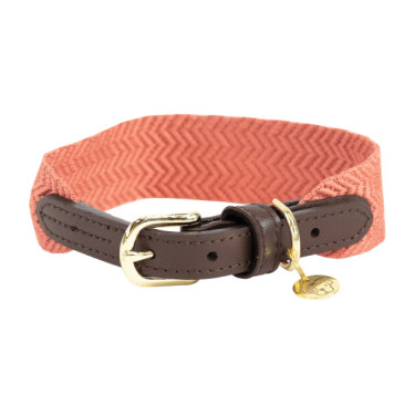 Collare per cane Jacquard Kentucky Terracotta Arancione