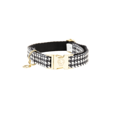 Collare per cane Pied-de-poule Kentucky Collare per cane Pied-de-poule Kentucky