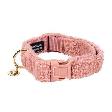 Collare per cane Teddy Fleece Kentucky Rosa antico