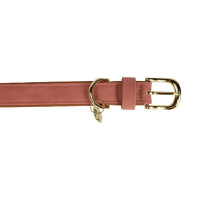 Collare per cane in pelle vegana Kentucky Pesca Rosa
