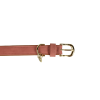 Collare per cane in pelle vegana Kentucky Pesca Rosa Collare per cane in pelle vegana Kentucky Pesca Rosa
