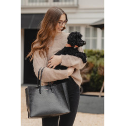 Collare per cane in pelle vegana Kentucky Pesca Rosa