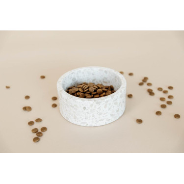 Ciotola per cane in pietra Terrazzo Kentucky Ciotola per cane in pietra Terrazzo Kentucky